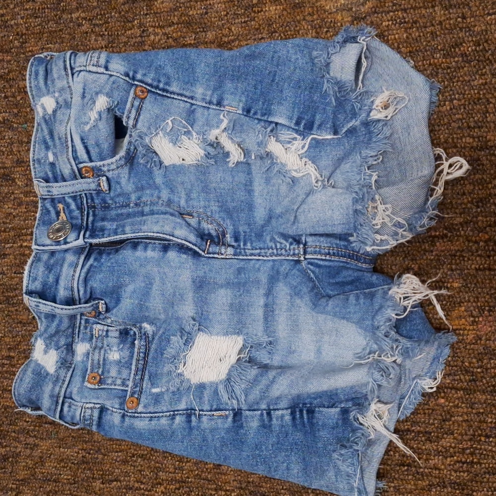 Jean blue shorts